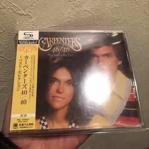 即決 カーペンターズ CD カーペンターズ~40/40 ベスト・セレクション(SHM-CD)