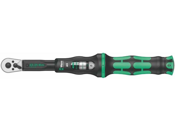 Wera 1/4インチトルクレンチ 2.5-25Nm 05075604001 Click-Torque A 5