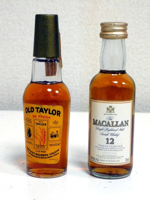 マッカラン 10年 7年 ミニボトル-