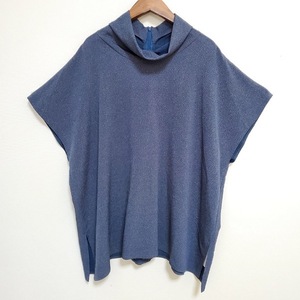 #spcsisendou poetry .. tunic blue gray crepe-de-chine o cover -toru short sleeves lady's [786955]