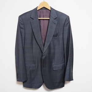 #axc エルメネジルドゼニア ErmenegildoZegna ジャケット 50R グレー系 S2B グレンチェック メンズ [783388]