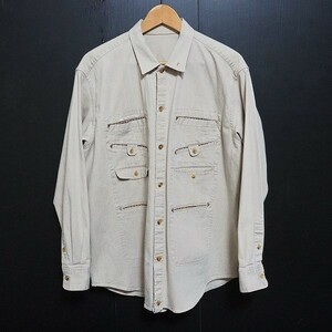 #apc パパス Papas ジャケット M ベージュ系 シャツジャケット メンズ [779787]