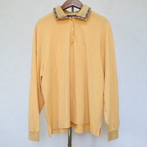 #anc Burberry BURBERRY GOLF polo-shirt LL yellow lady's [791293]