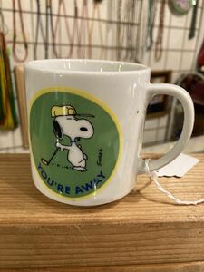 1958sUS Vintage SNOOPYsn- Peanuts GOLF Golf античный Mid-century Eames Ame li Country запад набережная Surf Setagaya основа 