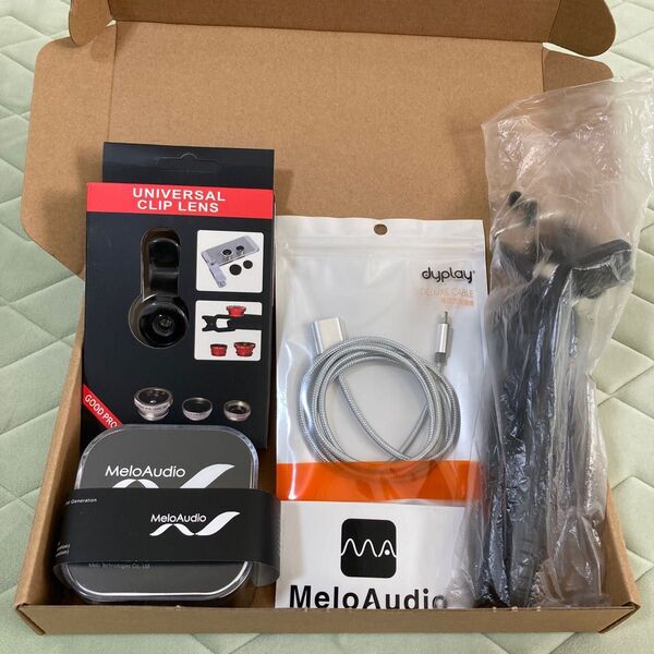 Melo Audio Lolly ポータブル 3Dマイクロフォン シルバー
