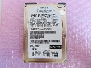 HGST 日立 HTS548020M9AT00 (20G 9.5mm 5400rpm) 使用54時間