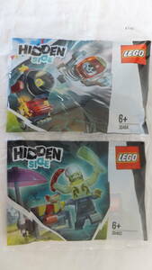 新品・未開封 Lego レゴ Hidden Side ヒドゥンサイド 30463 + 30464 Chef Enzo エンゾー, El Fuego エル・フエゴ ポリバッグ/ポリ袋 海外発