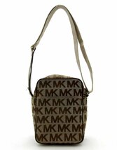 MICHAEL KORS/マイケルコース ショルダーバッグ AV-1305 ブラウン シグネチャー レディース バッグ ファッション小物_画像2