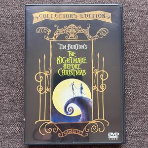 美品☆ナイトメアー・ビフォア・クリスマス☆ティム・バートン☆映画 洋画 ディズニー DVD☆ナイトメアービフォアクリスマス