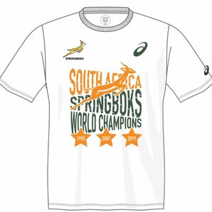 【限定品】新品未使用　ラグビーワールドカップ2019 南アフリカ スプリングボクス 優勝記念Tシャツ