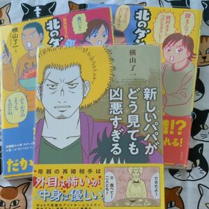  横山了一「新しいパパがどう見ても凶悪すぎる」「北のダンナと南のヨメ」1~2巻