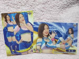 2017～18 BBM 女子プロレスTRUE HEART 泰里 レギュラーセット