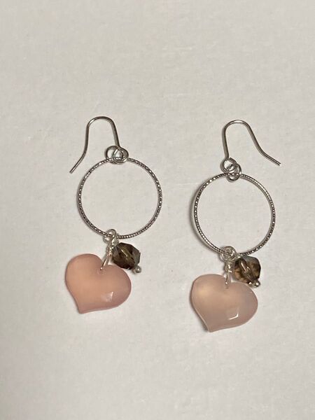 『天然石 ピアス』ハンドメイド