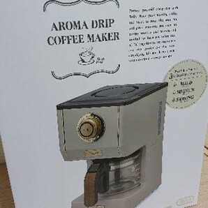 Toffy トフィー アロマドリップコーヒーメーカー 新品 K-CM5-GE 未使用品の画像1