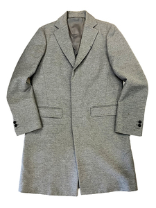 08サーカス 08sircus 定価88560円 カシミア混 チェスター コート 2/48 グレー 14aw MADE IN JAPAN