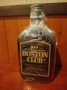 送料込み　古酒　1989年 終売　ボストンクラブ　オリジナル　2級ウイスキー　未開封　従価表記　オールドボトル　キリンシーグラム　　　