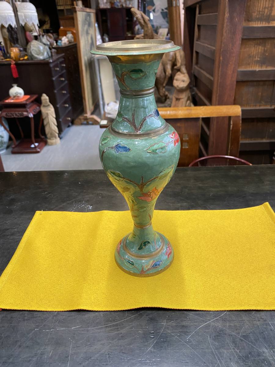 ヤフオク! -花瓶 アンティーク 真鍮の中古品・新品・未使用品一覧