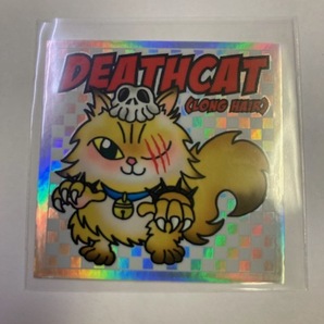 DEATHCAT TOYS  マイナーシール ③ ビックリマン風の画像1