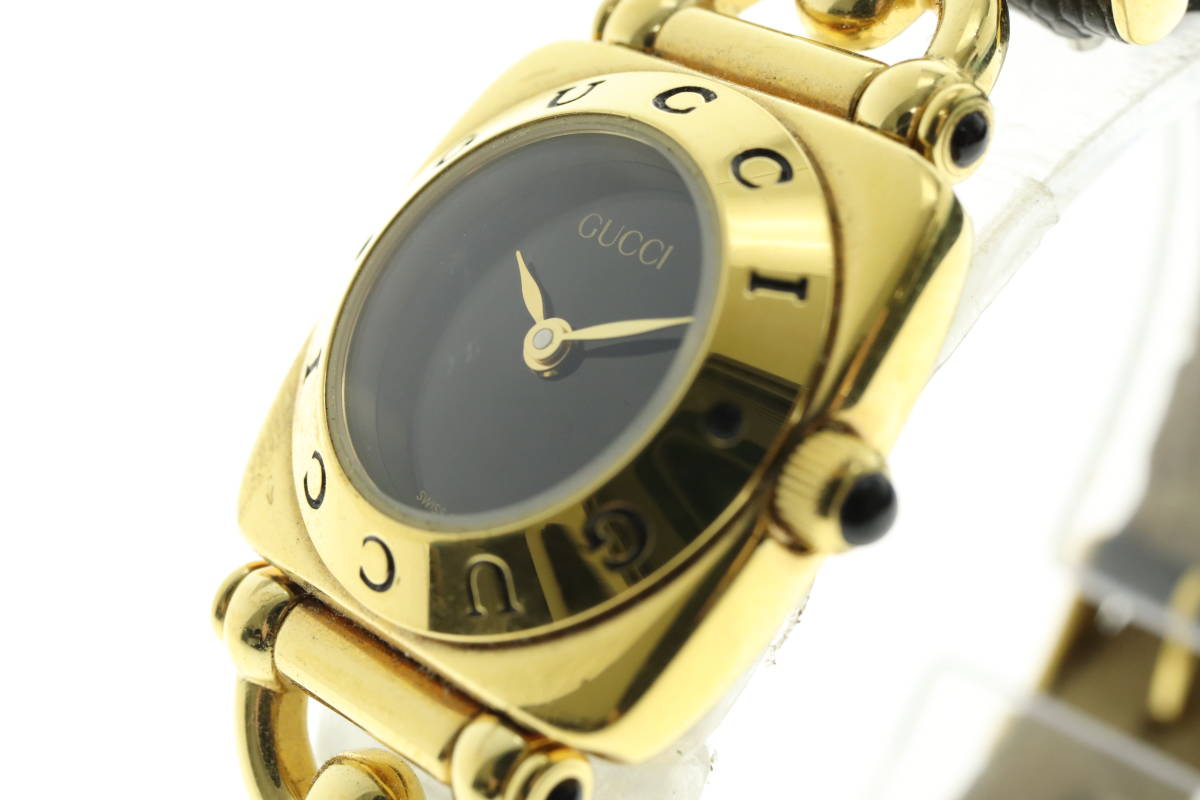 GUCCI 腕時計 レディース 6300L 中古 正規品 腕時計 ファッション小物 レディース 贈り物
