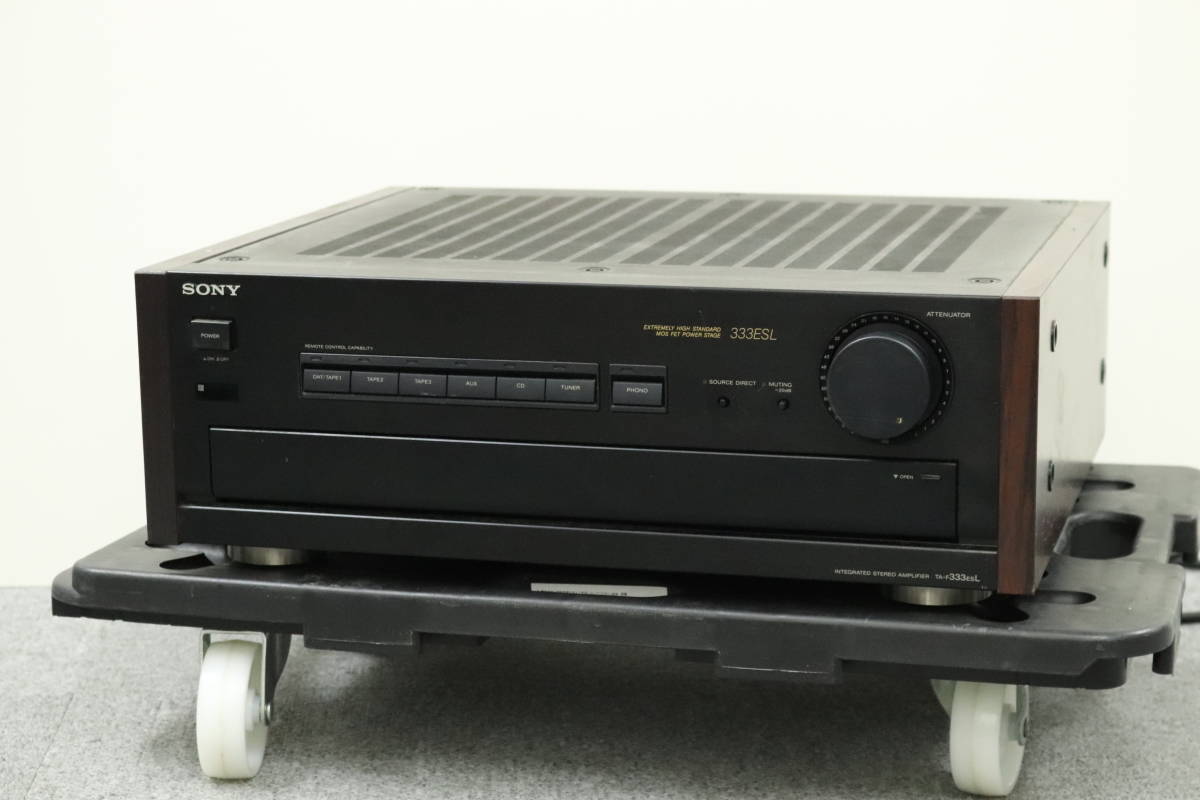 新しい到着 SONY ソニー TA-F333ESL ソニー プリメインアンプ 通電確認