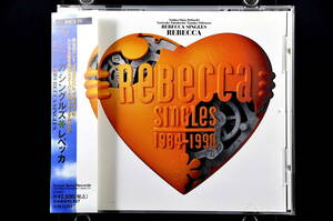 帯付 ベスト盤☆ レベッカ シングルズ / REBECCA SINGLES■13曲収録 CD BEST アルバム ♪ヴァージニティー,フレンズ,MOON,Vanity Angel,他 