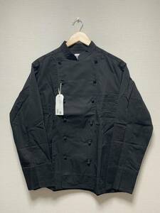 未使用☆ [BEDWIN] 21SS 定価24,200 L/S CHEF SHIRT シェフシャツ シャツジャケット 2 ブラック ベドウィン