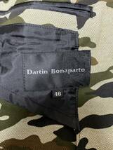 未使用☆[Dartin Bonaparto] 17AW 定価85,320 スワロエンブレム カモフラ テーラードジャケット 46 迷彩 日本製 ダルタンボナパルト_画像7