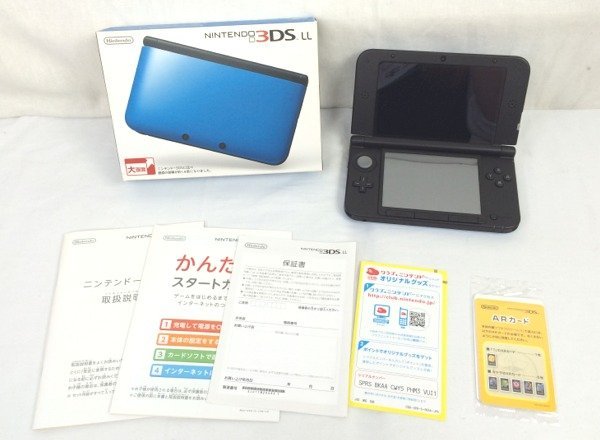 任天堂 ニンテンドー3DS LL ブルー×ブラック オークション比較 - 価格.com