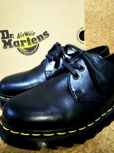 [Dr.MARTENS] Dr. Martens 1461jigi-3 hole shoes UK8 (27cm ) ZIGGY LEATHER OXFORD 3EYE SHOE black thickness bottom [ box attaching beautiful goods ]