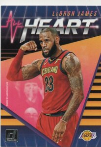 【Lebron James】 2018-2019 Panini Donruss Heart #13