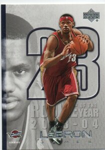 【Lebron James】 2005 Upper Deck Lebron James #LJ9