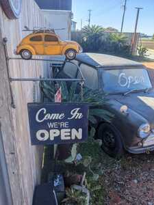 Art hand Auction Onbaro!! Volkswagen Beetle Surf Shop Enseigne murale de voiture classique #signboard #store luminaires #California #surfer #surf, Articles faits à la main, intérieur, marchandises diverses, autres