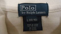 Polo Ralph Lauren Boy's Classicfit Big Pony Polo クリーム L3 ポロ ラルフローレン 子供用 ボーイズ ビッグポニー ポロシャツ_画像7