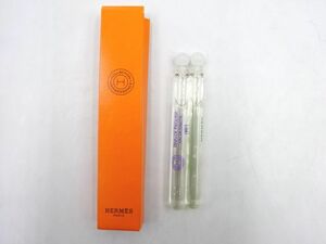 ◇ HERMES エルメス HERMESSENCE エルメッセンス ベチバートンカ・ブラン ドゥ レグリス 4ml×2本 箱付き 残量たっぷり