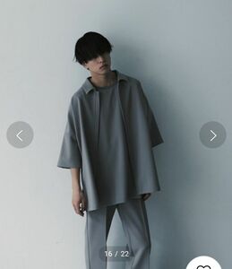 シャツ ブラウス MINIMAL ZIP BOX SHIRT