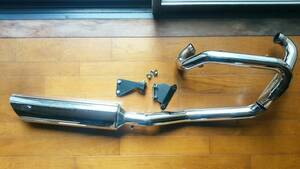 VRSC VROD Night Road VRSCDX vance&hines Vance & высокий nz2in1 full exhaust muffler 