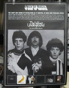 ヴェルヴェット・アンダーグラウンド The Velvet Underground - The Verve/MGM Albums /ポスター!!