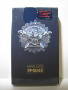 【カセットテープ】 THE POLICE / ★未開封★ MESSAGE IN A BOX : THE COMPLETE RECORDINGS US版 4本組ボックスセット ポリス STING