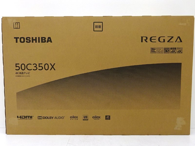 東芝 REGZA 50C350X(B) [50インチ] オークション比較 - 価格.com