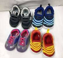 キッズ ベビーシューズ 11cm 12cm まとめ 4点セット DIESEL NIKE New Balance スニーカー 子供用 男の子 女の子 23020801i4_画像1