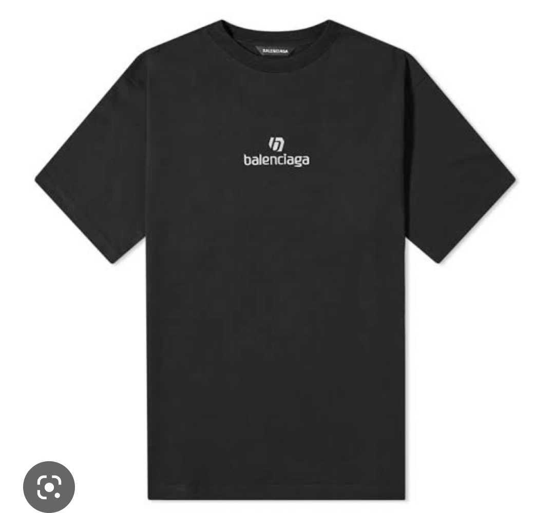 BALENCIAGA ダメージTシャツ Tシャツ/カットソー(半袖/袖なし) トップス メンズ 日本特価