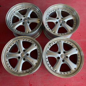 超稀少　深リム　OZ Racing OZ レーシング　ベラ2 19インチ　8.5J 10J ET+38 PCD114.3-5穴　ハブ径約60mm ホイール4本セット