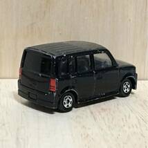 トミカ 赤箱 05 5 トヨタ bB ブラック 黒 絶版 廃盤 乗用車 ミニバン コンパクトカー カスタムカー カスタム TOYOTA TOMY ミニカー 模型 BB_画像2