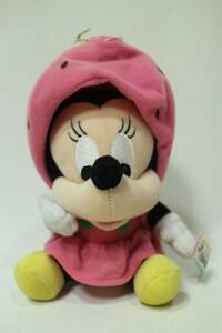 Q5* soft toy * Minnie Mouse strawberry cartoon-character costume *21cm