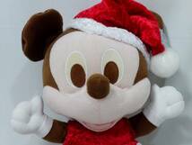M1★ぬいぐるみ★ミッキーマウス　クリスマススタイル◆30cm_画像1