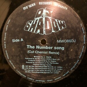 DJ Shadow , Depeche Mode / Number Song , Painkiller ①