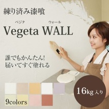 「ベジタウォール・ラディッシュ」　野菜から生まれた漆喰・塗り壁材_画像1