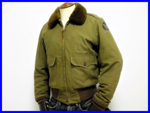 即決! ザ・リアルマッコイズ スタッグコート社 実名復刻 B-10フライトジャケット メンズ38 The REAL McCOY'S STAGG COAT CO.,INC.