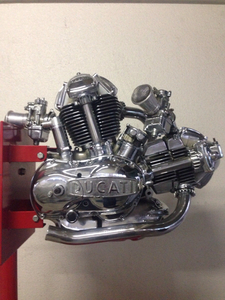 DUCATI 750S engine display * exclusive use hanger valuable hard-to-find 