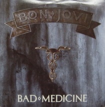 ★特選★BON JOVI/BAD MEDICINE'1989UK VERTIGO7INCH_画像1